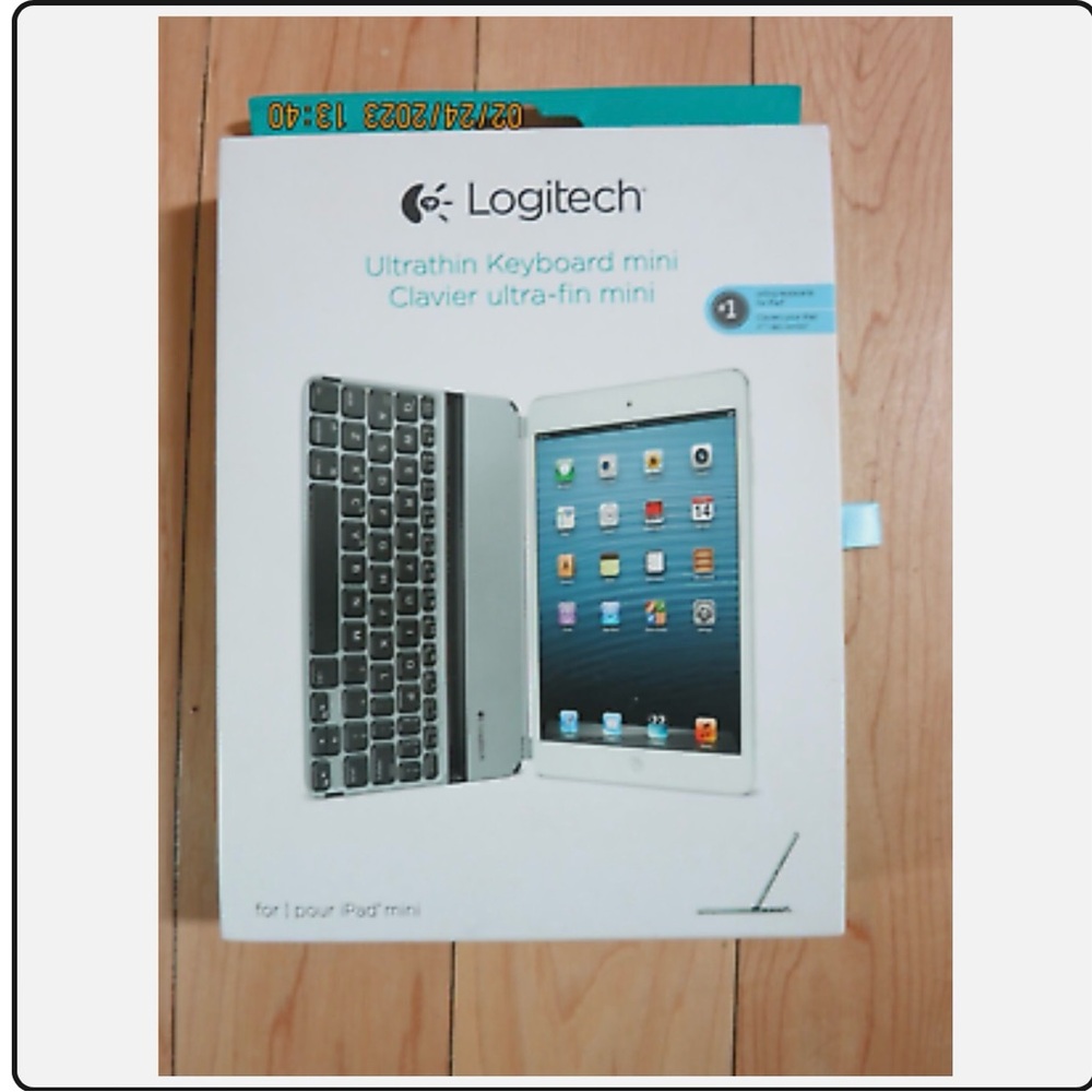Logitech ultra, thin keyboard mini